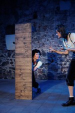 Elisabeth Taraba und Jasmin Loreen Besemer, Das Kalte Herz, Wilhelm Hauff, Schultheater, Märchen, Werkbühne Berlin, Kindertheater, Michael Tschechow, Berlin Kindertheater, Theater, Jobst Langhans, Theaterpädagogik