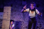 Elisabeth Taraba und Jasmin Loreen Besemer, Das Kalte Herz, Wilhelm Hauff, Schultheater, Märchen, Werkbühne Berlin, Kindertheater, Michael Tschechow, Berlin Kindertheater, Theater, Jobst Langhans, Theaterpädagogik