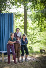 Der Salzprinz, eine Inszenierung der Werkbühne Berlin Drei Figuren aus dem Märchen "Der Salzprinz" der Werkbühne Berlin